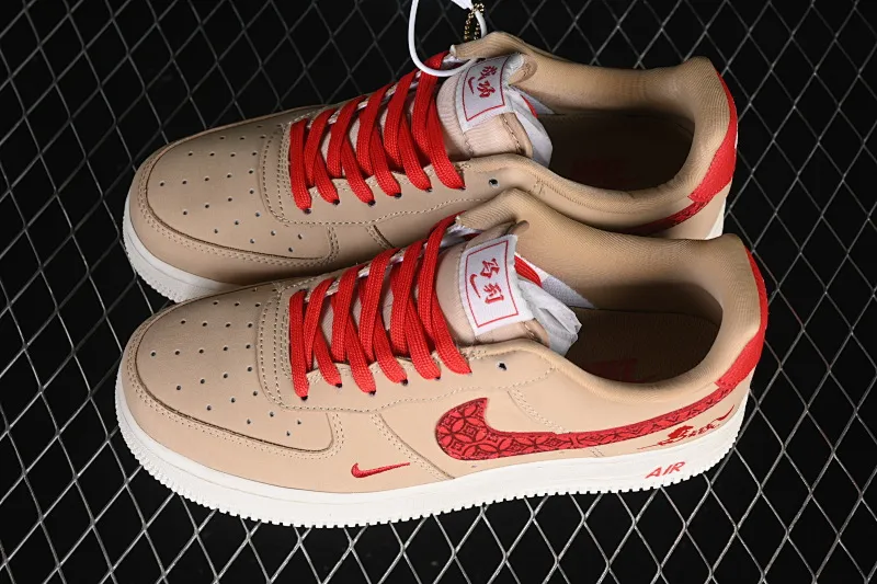 All Categories Nk Air Force 1 Air Force Series Nk Air Force 1 Low Air Force Low Nike Air Force 1'07 Low Year of the Horse Limited Red Sand Red Air Force 1 Low-top Casual Shoes DF0188-130